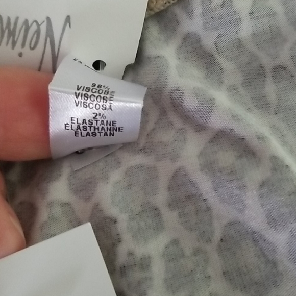 Cosabella Anouck Cheetah Print Lounging/PJ Top - Picture 7 of 7